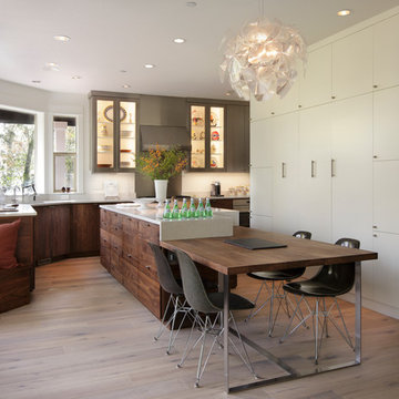 Megan & Chris' Warm Walnut Kitchen