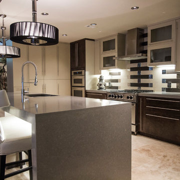 Memorial City, Texas | Springwell Midcentury Modern Kitchen | Entire Home Remode