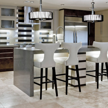 Memorial City, Texas | Springwell Midcentury Modern Kitchen | Entire Home Remode