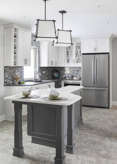 Transitional Kitchen by Cabinet Supreme by Adair