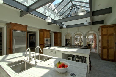 Inspiration for a timeless kitchen remodel in Indianapolis