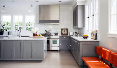 8 Gray Kitchens That Nail Warmth and Balance
