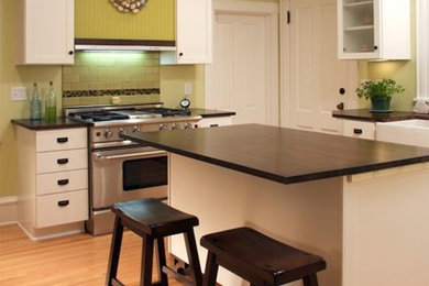 Transitional kitchen photo in Other