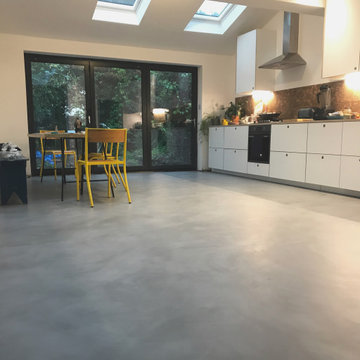 Microcement Kitchen Floor