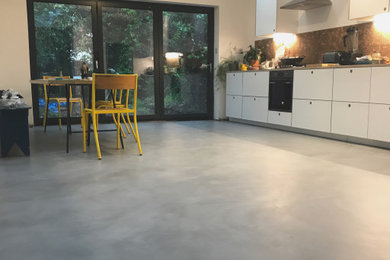 Microcement Kitchen Floor