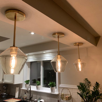 Mid Century Mod Kitchen Lighting