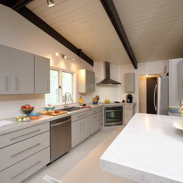 Mid Century Modern kitchen remodel