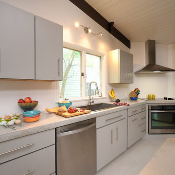 Mid Century Modern kitchen remodel