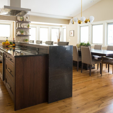 Mid-Century Modern Ranch Kitchen