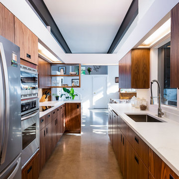 Mid-Modern kitchen remodel