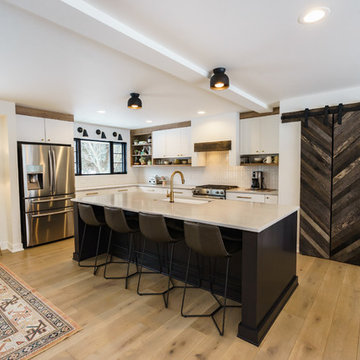 Midcentury Boho:Skyline Remodel