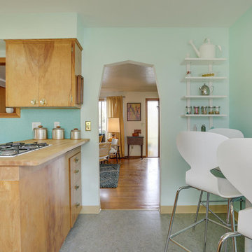 Midcentury Modern duplex renovation