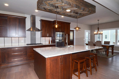 Kitchen - transitional kitchen idea in Other