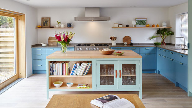 Scandinavian Kitchen by Lacy-Hulbert Interiors Ltd