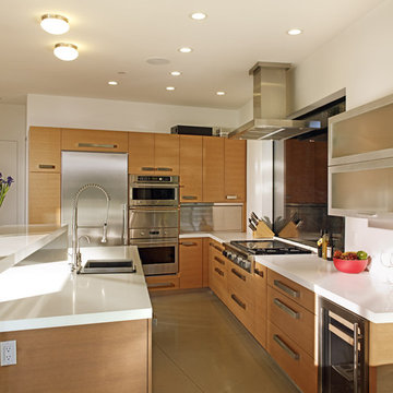 Mill Valley Contemporary KITCHEN