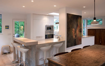 My Houzz: European Minimalism in the Canadian Treetops