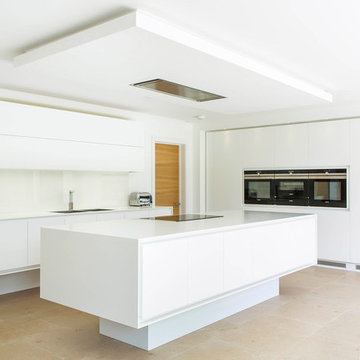 Minimal White Kitchen