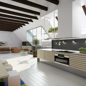Minimalistic and elegant kitchens
