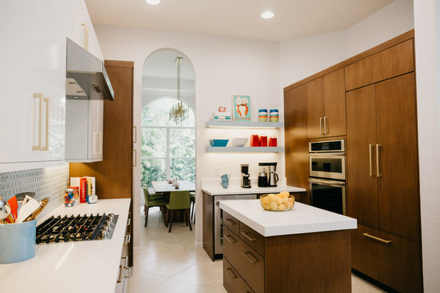 Midcentury Kitchen by Rachel Eve Design, Inc.