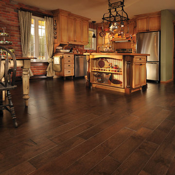Mirage Aged Maple Brownie Engineered Hardwood Flooring