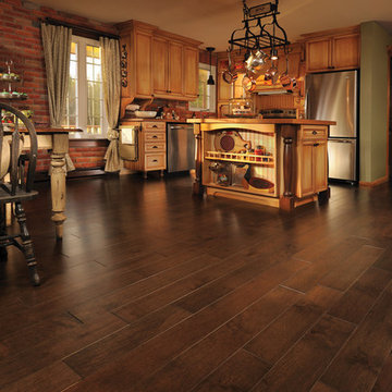 Mirage Hardwood Flooring - Aged Maple- Brownie