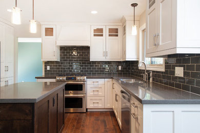 Design ideas for a traditional kitchen in Vancouver.