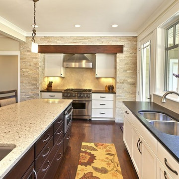 Mixed Materials Kitchen
