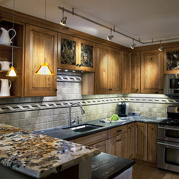 Mixing Granite Colors For Kitchen Counter Top