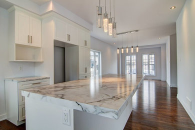 Traditional kitchen in Montreal.