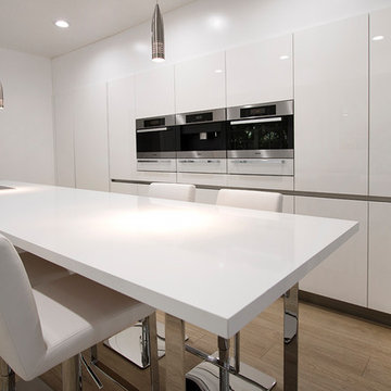 Modern and White Kitchen Remodel