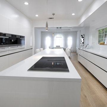 Modern and White Kitchen Remodel