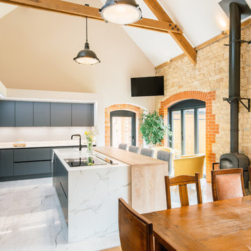 Modern Barn Conversion with Traditional Features