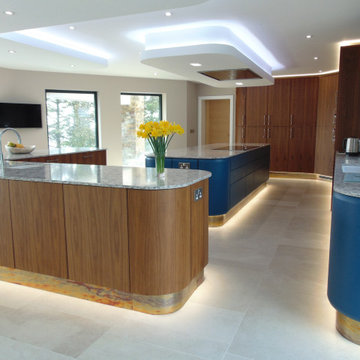 Modern bespoke kitchen