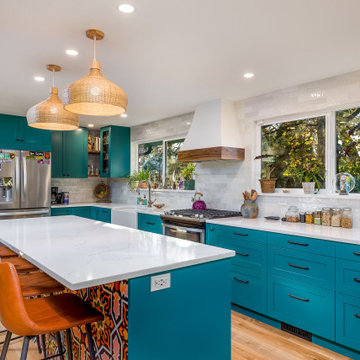 Modern Boho Kitchen