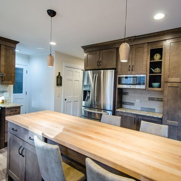 Modern, Casual & Rustic Raleigh Full Kitchen Remodel