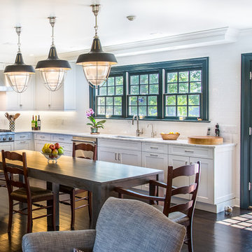 Modern Colonial Kitchen in Westchester County