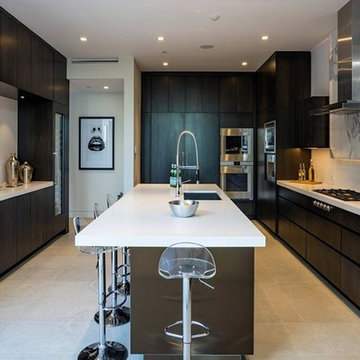 Modern Custom Home in Hollywood Hills, CA