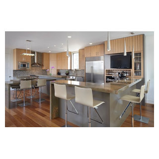 Modern Custom Home in Rollingwood - Modern - Kitchen - Austin - by ...