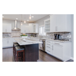 Modern Elegant Interior Styling in Kalamazoo - Transitional - Kitchen ...
