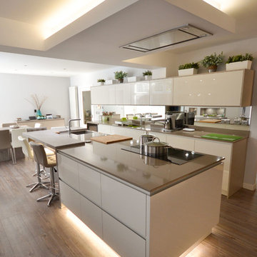 Modern, Elegant Kitchen with Ambient Lighting