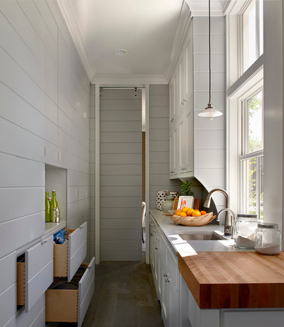 Farmhouse Kitchen by Charles Vincent George Architects, Inc.