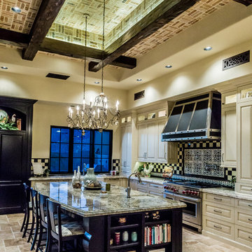 Vaulted Kitchen Ceiling