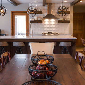 Modern Farmhouse Kitchen & Dining Room