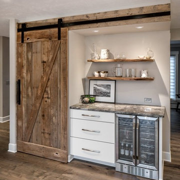 Modern Farmhouse Kitchen and Family Room Update