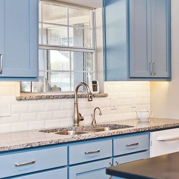 Modern Fresh Blue Kitchen