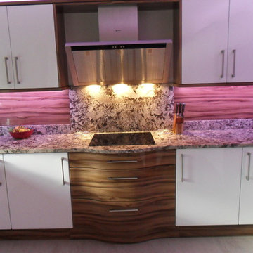 Modern gloss kitchen
