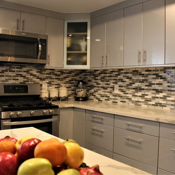 Modern Grey Kitchen at Citrus Heights
