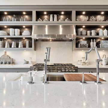 Modern Grey Kitchen