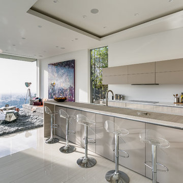 Modern House with breathtaking view. Hollywood Hills.