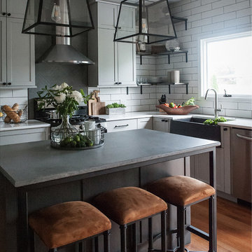 Modern Industrial Kitchen